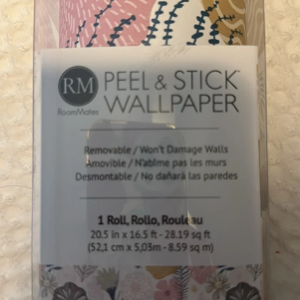 Roommates Multicolor Peel & Stick Wallpaper